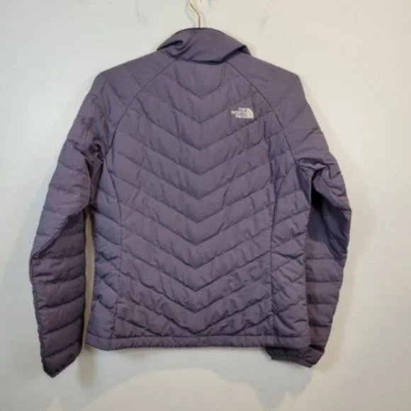 The North Face | Goose Down Puffer 550 Jacket coat Gray Blue - Picture 2 of 10